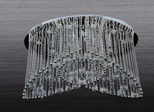 Dematex Deluxe 80 x 50 cm Uzaktan Kumandalı Led Avize