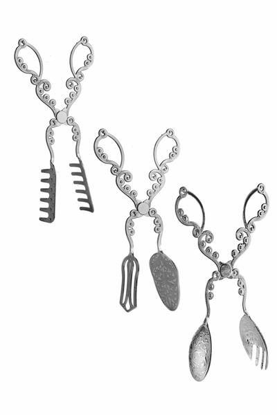 3 Pieces Tarnish-Proof Zamak Luxury Service Set