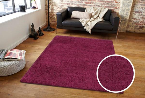 Merinos Shaggy Plus Halı | Lila | 957-Lila