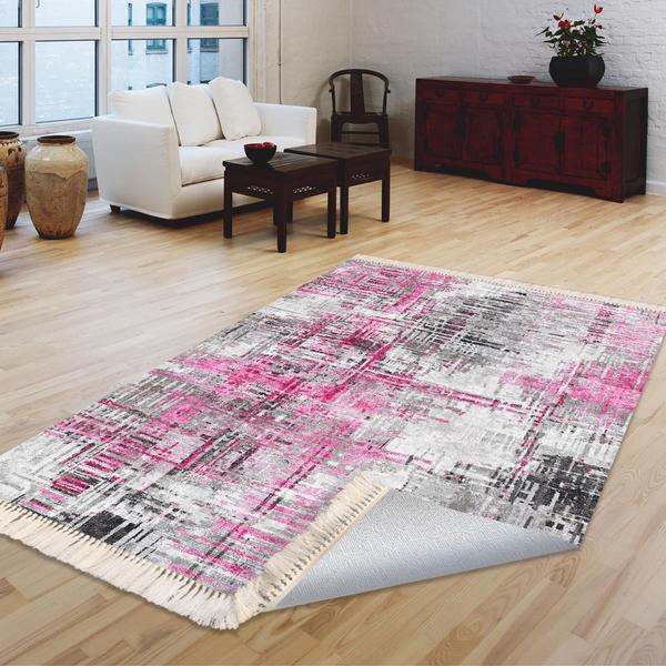 Milano Yıkanabilir Dekoratif Halı Kaymaz Taban | 8mm | MLN-DOT-HT937