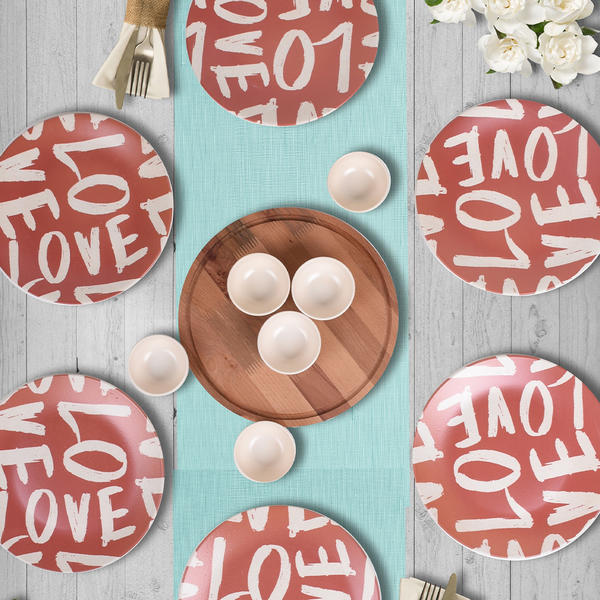 Ensemble de petit-déjeuner Love Time 13 pièces pour 6 | Keramika