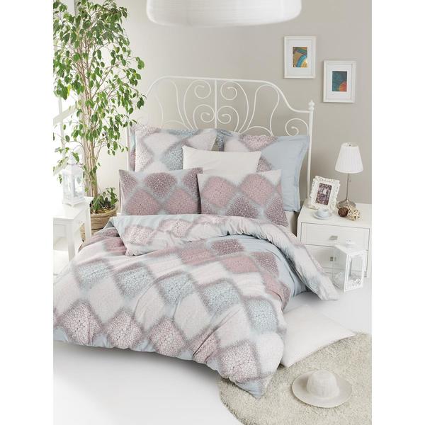 Zambak-Home Double Duvet Cover Set-5822-02