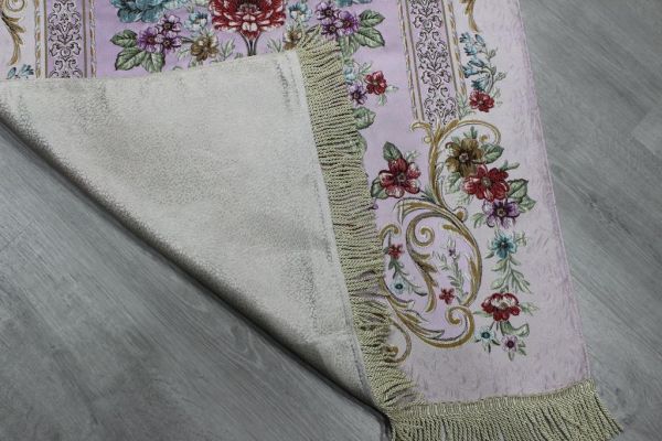 Çeyizdiyarı Lalezar Dokuma Seccade Pudra