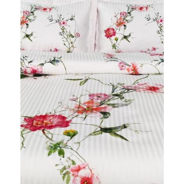 الساتان ثلاثي الأبعاد المتميز | طقم غطاء لحاف مزدوج | دوري