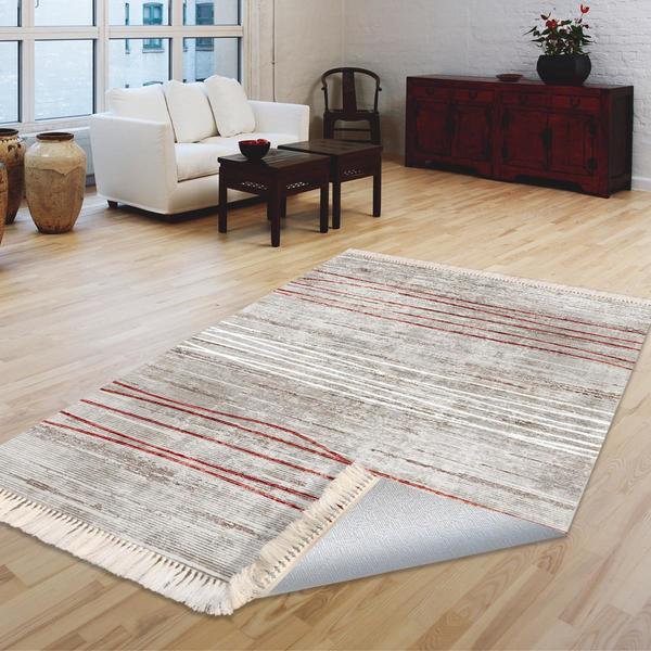 Milano Yıkanabilir Dekoratif Halı Kaymaz Taban | 8mm | MLN-DOT-HT701