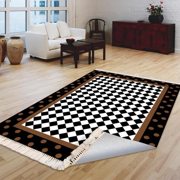 Milano Yıkanabilir Dekoratif Halı Kaymaz Taban | 8mm | MLN-HS526-1