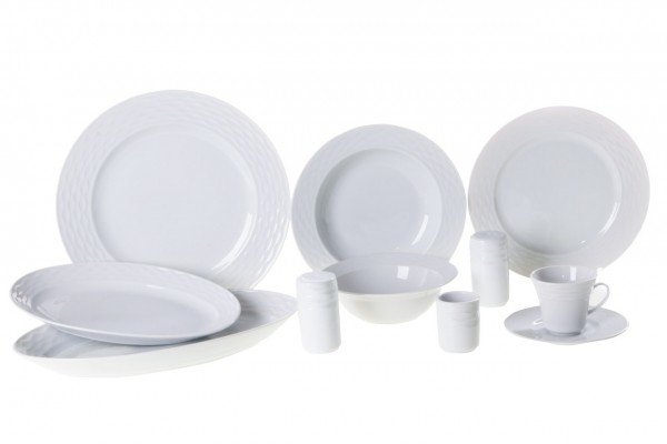 Kütahya Ege 80 Parça Porselen Yemek Takımı | 12 Kişilik | Ege-80