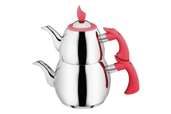 Aksu New Dem Große Teekanne - Rot 1553