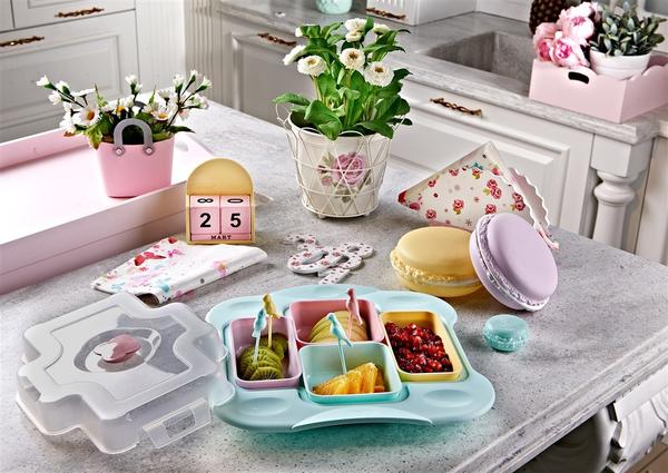 Bayev | Kokteyl Kuş Şekilli 12`li Renkli Kürdanlık