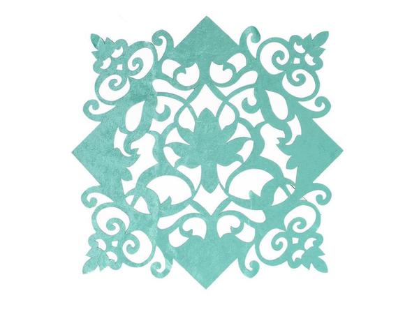 Zambak Velvet Wohnzimmer Set 5 Stück Mint