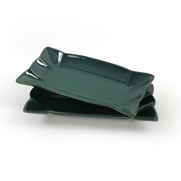 Zümrüt Yıldız Kajakplatte 30 cm 2 Stück | Keramika