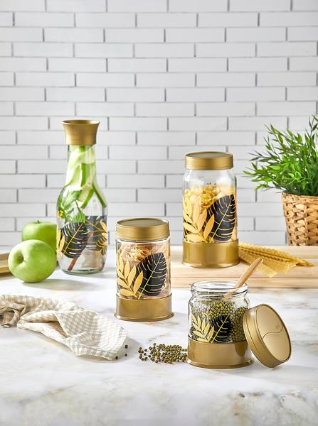 Bayev 4 Stück. Blattgold Glas Set