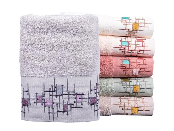 6 Piece Tinsel Hand Face Towel Set