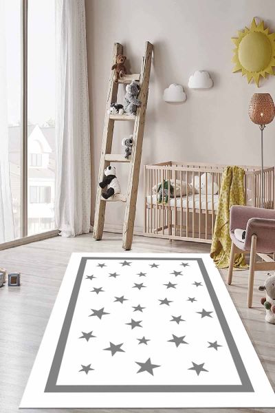 Birkilim Yıkanabilir İpeksi Kaymaz Taban Çocuk Odası Halısı | MLN-IP-HT-1198