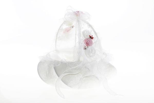 Bayimpex düğün çiçek sepeti Joey 2 adet