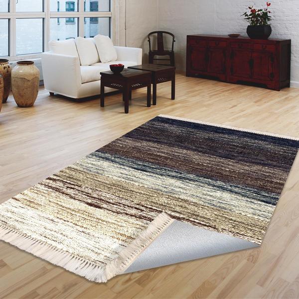 Milano Yıkanabilir Dekoratif Halı Kaymaz Taban | 8mm | MLN-DOT-HT218