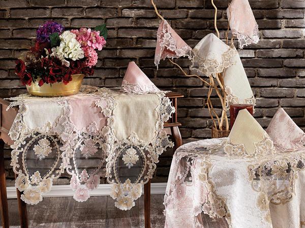 Rana Bulut Salon Takımı 5 Parça Ekru