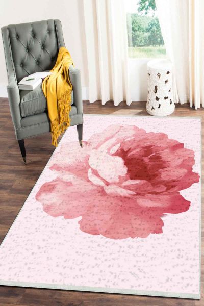 Birkilim Yıkanabilir Dekoratif Halı İpeksi Kaymaz Taban | MLN-IP-SD-185