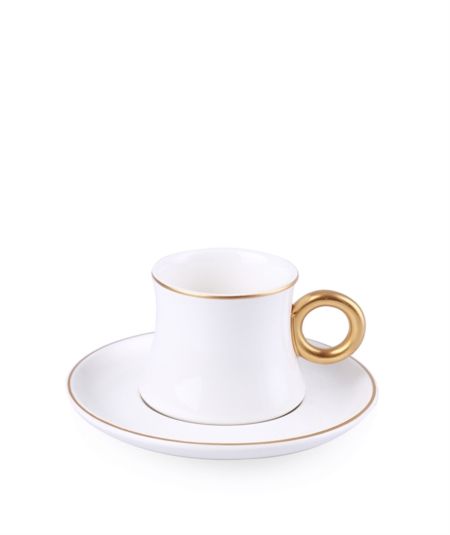 Porselen 6 Li Kahve Fincan Takimi