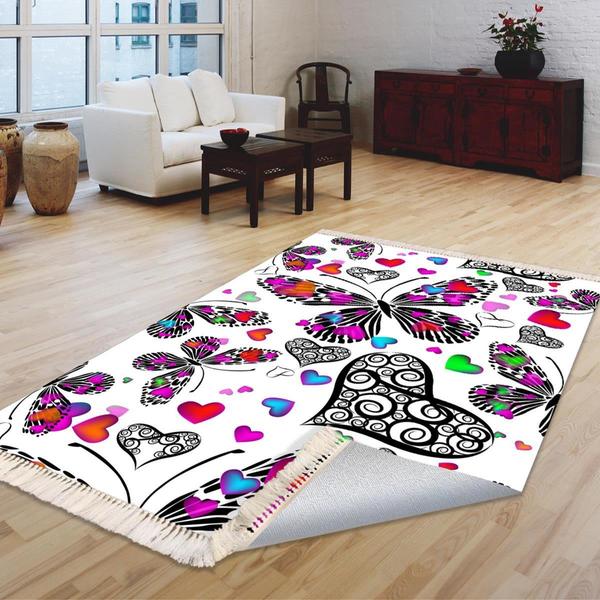 Milano Yıkanabilir Dekoratif Halı Kaymaz Taban | 8mm | MLN-HS496-1