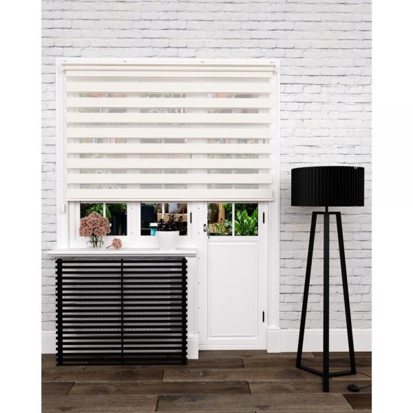 Derin Açık Kasa Zebra Perde Ekru 100X200 cm