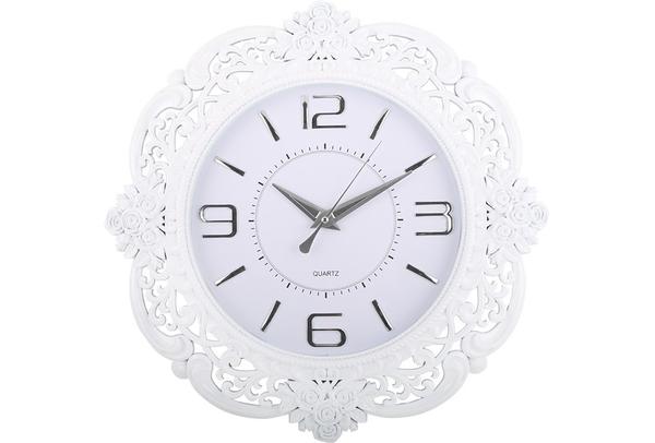 Almina Duvar Saati | Beyaz | Al-0818-weiss