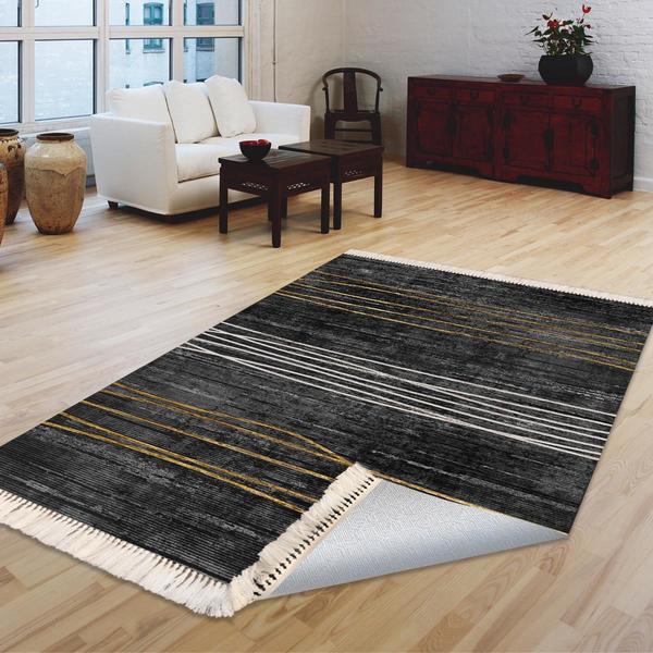 Milano Yıkanabilir Dekoratif Halı Kaymaz Taban | 8mm | MLN-DOT-HT702