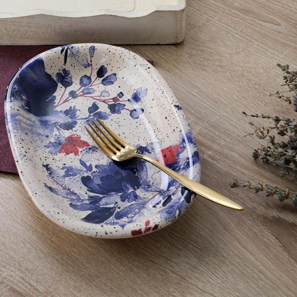 Mimoza Hitit Boat Plate 22 Cm | Keramika