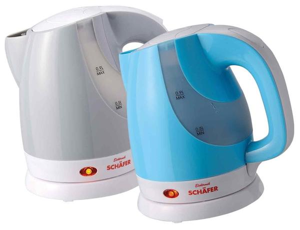 Schäfer 0,9 lt. Kettle / Su Isıtıcı - Gri