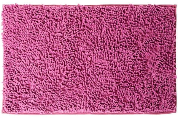 Bad Teppich Badmatte Badematten 80x50 cm Vorleger Flauschig Shaggy Garnitur Lila