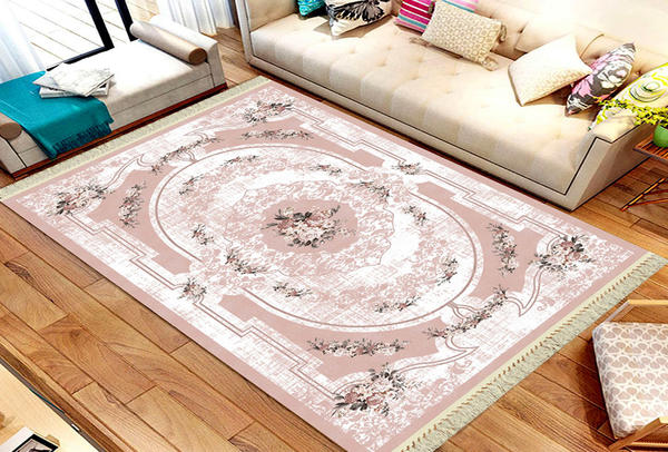 Waschbare Teppiche von Roland im 5er Set | Hell-Pink | roland-1156