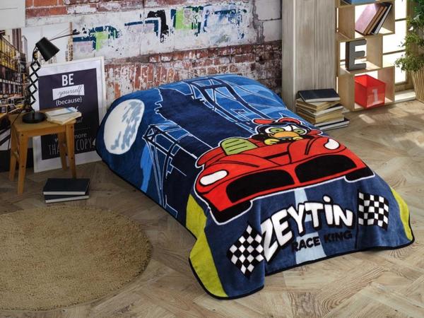 Lisanslı Limon & Zeytin Tek Kişilik Battaniye Bizimkiler V.4 | Hobby