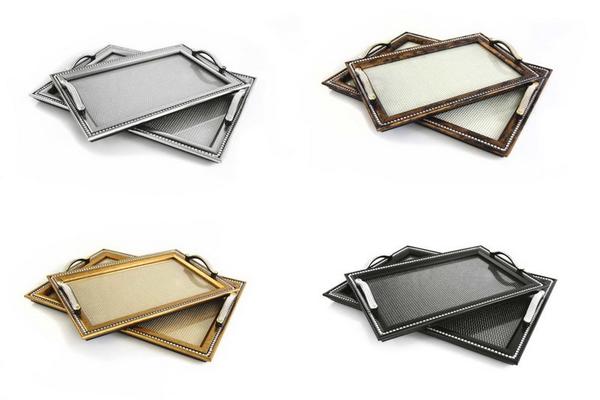 Schäfer Tepsi Seti 2 Parça Taşlı | Kahverengi | 30348