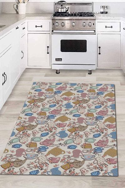 Birkilim Yıkanabilir İpeksi Kaymaz Taban Mutfak Halısı | MLN-IP-HY-850