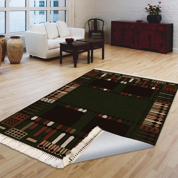 Milano Yıkanabilir Dekoratif Halı Kaymaz Taban | 8mm | MLN-DOT-HT943