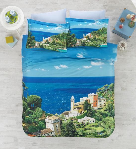 İtalian 3D Pamuk Saten Çift Kişilik Nevresim Takımı | Cotton Box