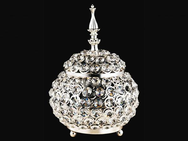 Dekonaz Kristal Şekerlik | Gümüş