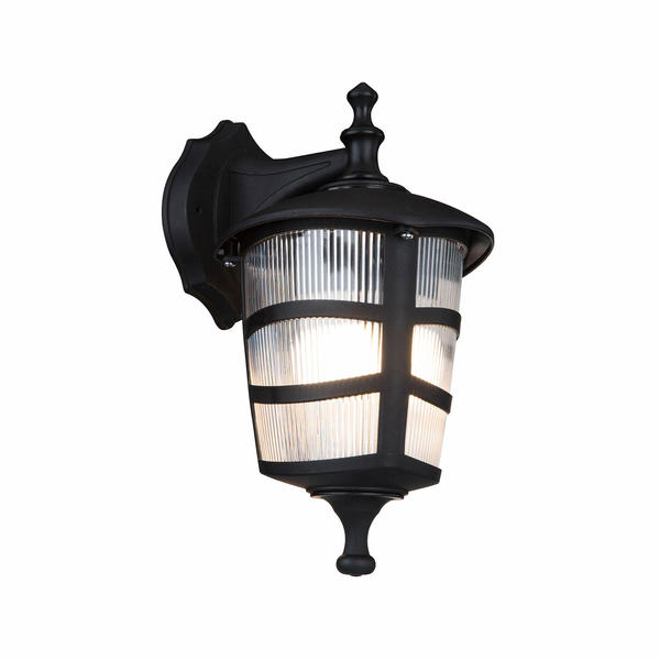 Optik Üçgen Ters Aplik Siyah