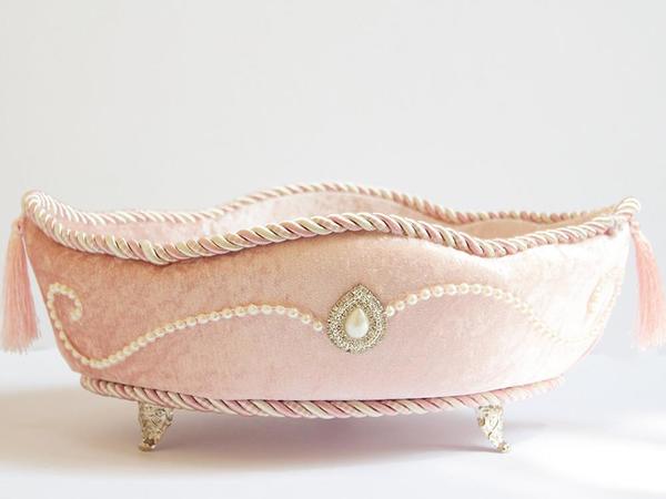 Rainbow Püsküllü Gondol Lüx Havlu Sepeti Pudra