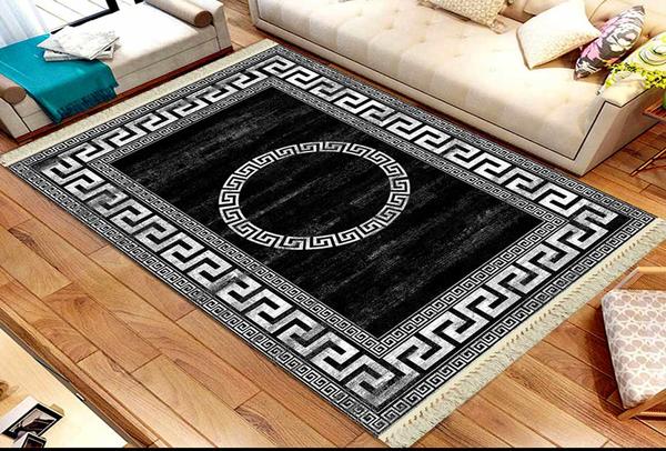 Roland 5'li Yıkanabilir Halı Seti | Siyah | roland-3267-black