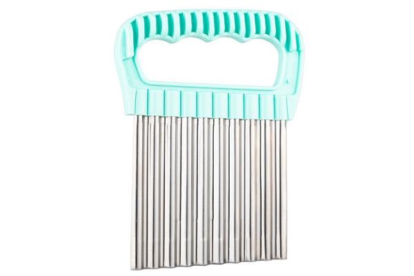 Almina | Şekilli Patates Doğrayıcı | Mavi | Al-pt-blue