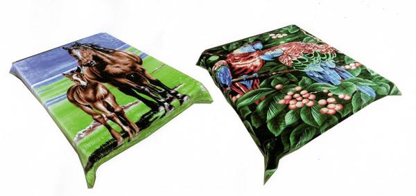 Blumenthal Çift Taraflı Battaniye 220x240cm Çift Kişilik Paradise