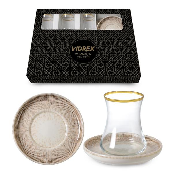 LAL GOLD + 08070 TOLEDO SARA CAY TAKIMI 12 PRC. 170 cm3 | IPEK-900