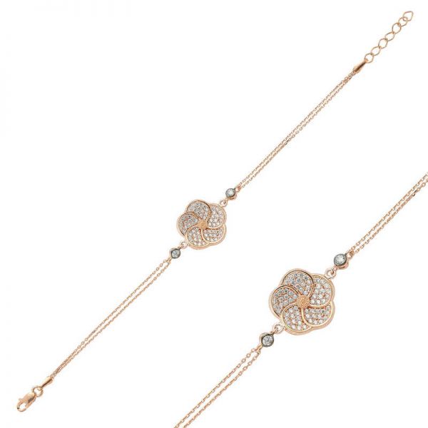 ​Gümüş Papatya Bayan Bileklik