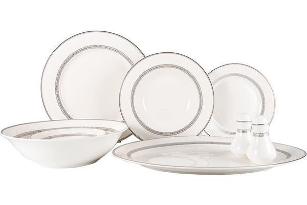 Seranova Deren Yemek Seti | Bone | Porselen | 28 Parça | 6 Kişilik | MCK-0011