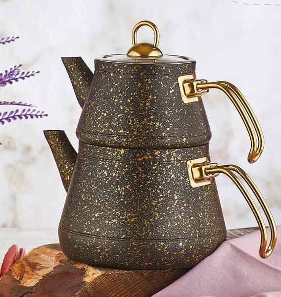 Black Elegance Granit Çaydanlik