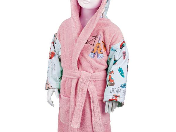 Peignoir enfant 100% coton Fox 3-4 ans