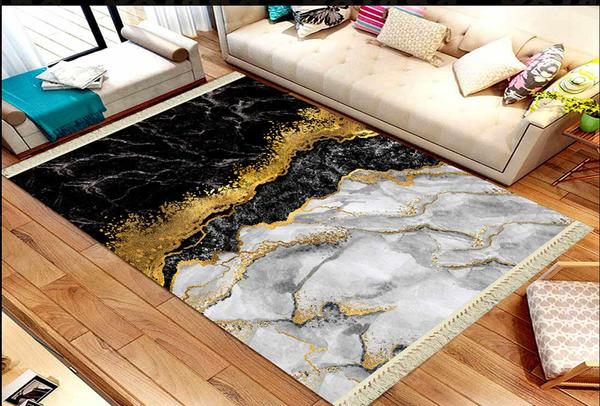 Roland 5'li Yıkanabilir Halı Seti | Siyah | roland-3191-black