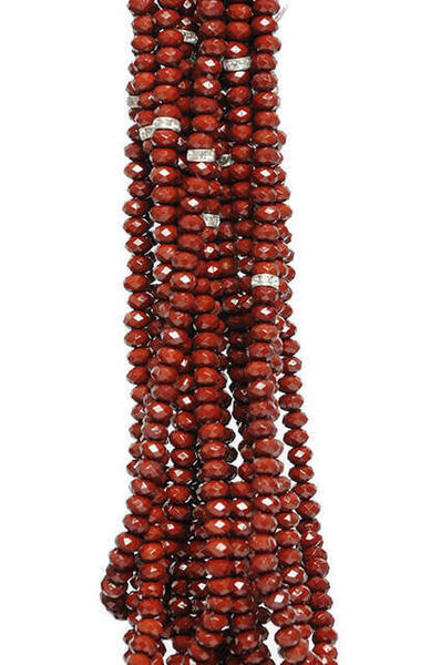 مسبحة كريستالية غير لامعة من 99 قطعة هدية للحج والعمرة 10 قطع