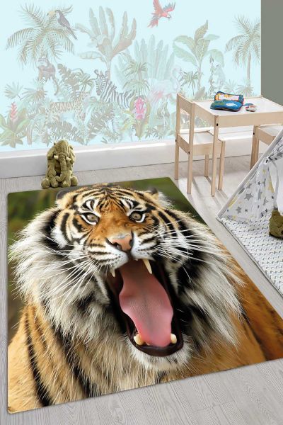 Birkilim Yıkanabilir İpeksi Kaymaz Taban Çocuk Odası Halısı | MLN-IP-HY-1369